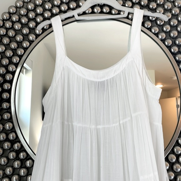 Seema Kahai Sara White Cotton Maxi Dress - Picture 5 of 9